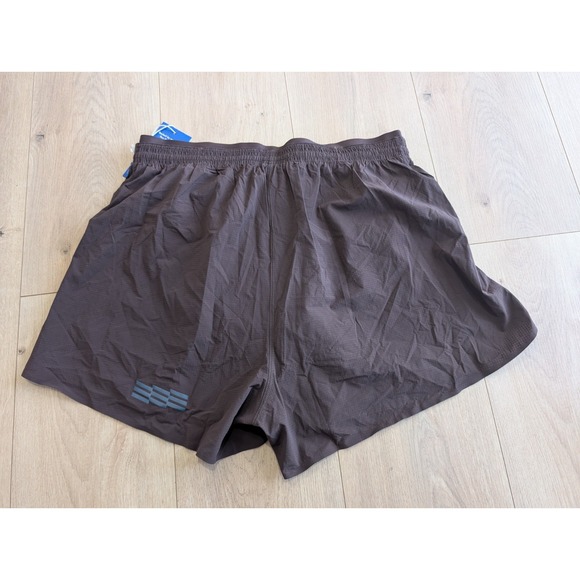 Janji W's 3" Multi Short Running Brown - Carob Size Large Athleisure Shorts NWT - Picture 9 of 9